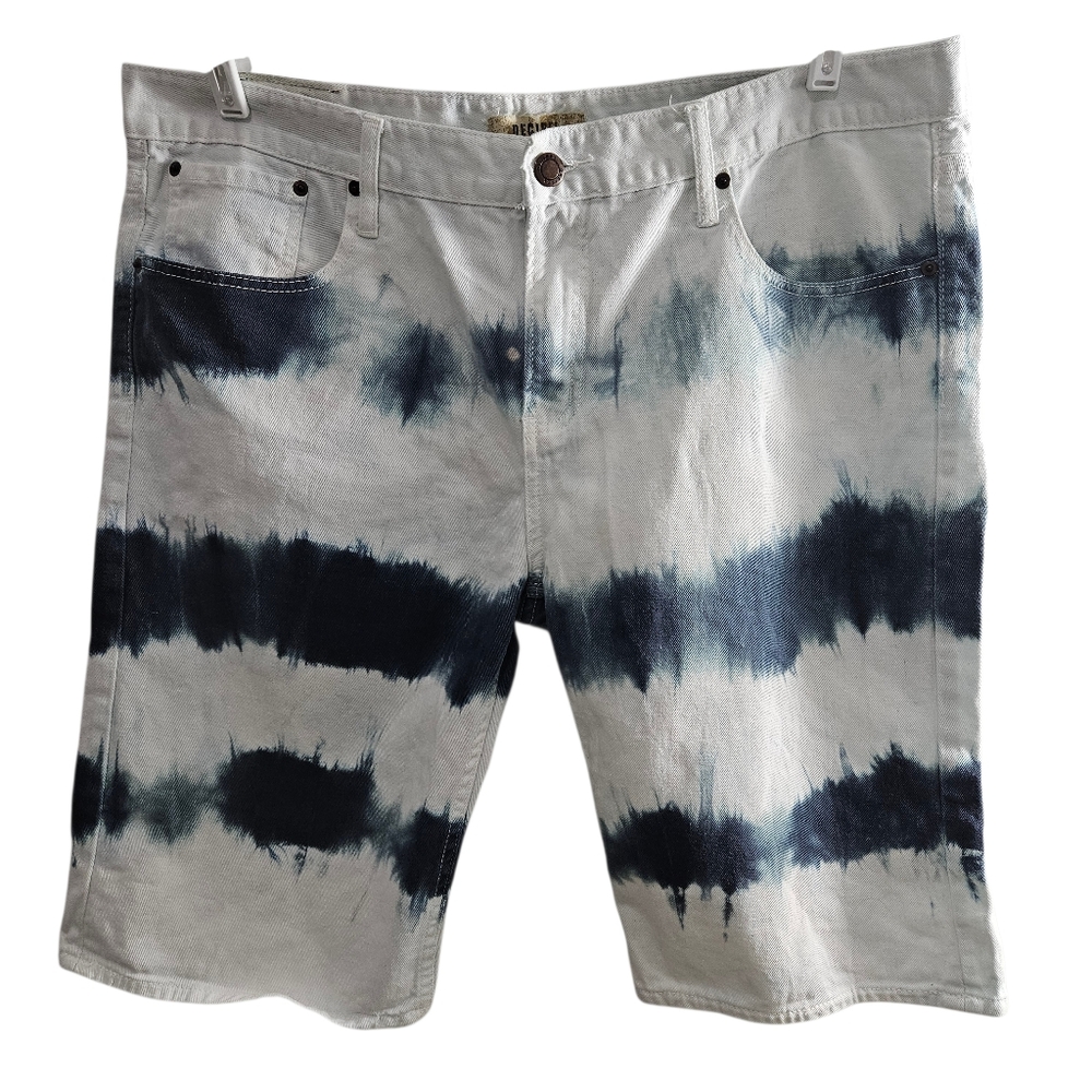 Decibel Stylish Denim Tie-Dye Men Shorts